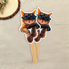 Custom Photo Funny Dog Cat Face Fan TH10 892545