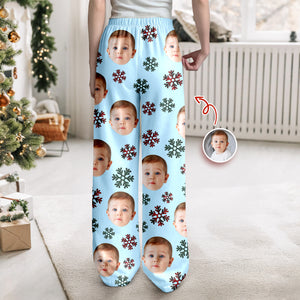 Custom Face Kid Family Personalized Christmas Sweatpants HA75 898424