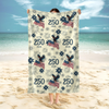 USA 250 Anniversary Eagle 1776-2026 Family Beach Towel HA75 920294