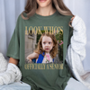 Custom Vintage Photo Look Who's Officially A Senior Class of 2027 Comfort Shirt CH07 180274