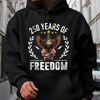 America 250 of Freedom With Eagle Dark Shirt For Family Gift LM32 895139