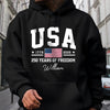 USA 1776-2026 250 Years Of Freedom Personalized Dark Shirt LM32 669205