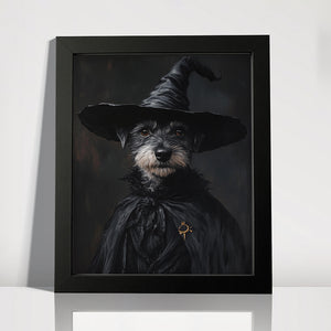 Custom Halloween Pet Portrait Picture Frame Gift For Dog Cat Lovers HO82 894962