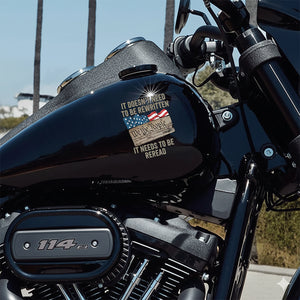 We The People US Flag Car Window Decal Sticker HA75 898234