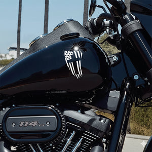 American Flag Christian Cross Car Window Decal Sticker HA75 898236