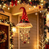 Lighted Santa Hat Chandelier with Warm LED Lights for Christmas Decor HO82 903572