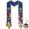Custom Photo Class Of 2026 With US 250 Years Graduation Stole HO82 901480