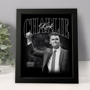Charlie Kirk A True Hero Retro Style Picture Frame HO82 65788