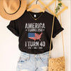 Custom America Turns 250 I Turn Shirt, Matching Usa 250th Anniversary Birthday Tee CH07 911738