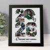 Senior 2026 Football Photo Collage – Personalized Picture Frame Player Gift & Football Keepsake HO82 900308