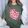 Coquette Funny Playing Cards Valentine 6 7 Six Seven Comfort Shirt LM32 897561