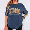 Custom Mama Shirt With Kids Names Faux Embroidery Effect Comfort Shirt HO82 903346