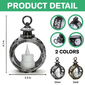 Custom Photo Your Wings Were Ready But My Heart Was Not Dog Candlelight Lantern Ornament HO82 894864