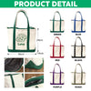 Custom Pet Face With Drawing Style Embroidered Monogram Beach Bag HO82 894244