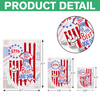 Custom Name Happy 250th Birthday To Best Dog Dad Dog Mom America Flag Building Brick Block LM32 669329