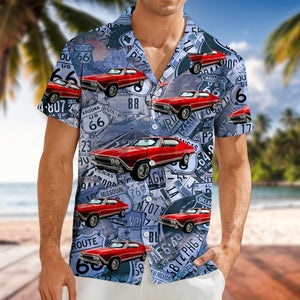 Custom Car Photo High Quality Unisex Hawaiian Shirt HO82 894432