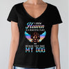 Custom Photo Dog Cat In Heaven Dark Shirt, Memorial Gift For Dog Lovers, Cat Lovers CH07 896336
