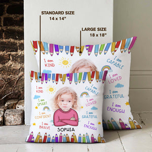 Custom Face Photo Pillow Gift For Kids TH10 894227