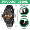 Personalized Dad Grandpa 250 Years Of Freedom Men's Wrist Watch Gift For Dad, Grandpa HA75 921346