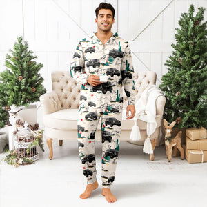 Custom Car Photo With Accessories Pattern Onesie Pajamas HO82 894964