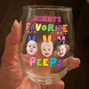 Custom Photo Favorite Peep For Easter Day Wine Glass TH10 892443