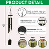 Custom Photo Within Angel Wings Memorial Dog Cat Acrylic Wind Chimes HO82 894300
