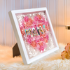 Custom Photo Happy Mother's Day Heart Flower Shadow Box HO82 893610
