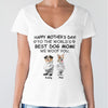Custom Photo Happy Father's Day, Best Dog Mom, I Woof You Shirt For Dog Lovers HA75 892206