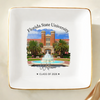 Custom College Graduation Jewelry Dish Graduation Keepsake Gift LM32 669541