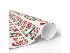 Santa Says Six Seven - 67 Meme Christmas Gift Wrapping Paper LM32 897207