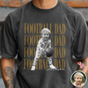 Custom Kid Photo Football Dad Mom Comfort Shirt CH07 911950