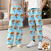 Custom Pet Portrait Pajama Pants – Personalized Dog/Cat/Person Photo & Name Gift TH10 894973
