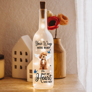 Custom Photo You Were My Favorite Hello and My Hardest Goodbye Bottle Lamp CH07 895720