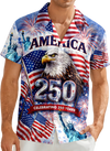 Celebrating 250th Anniversary United States Hawaiian Shirt 4th of July Gift CH07 910406