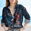 Personalized 250th Anniversary Eagle Patriotic American Blouse Shirt CH07 911814