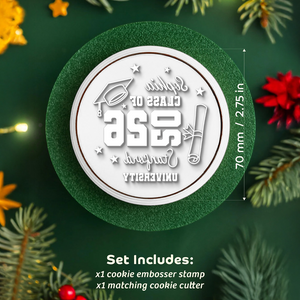 Personalized Class of 2026 Graduation Cookie Stamp HA75 898462