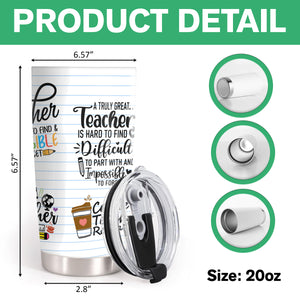 Personalized Fat Tumbler Back To School Gift For Teacher TH10 894181