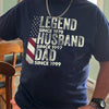 Personalized Legend Husband Dad Grandpa Front Shirt TH10 892909
