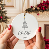 Personalized Custom Name Family Ceramic Ornament For Christmas TH10 170651
