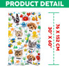 Custom Photo Cute Pet Face Watercolor Sea Creatures Summery Beach Towels CH07 896040