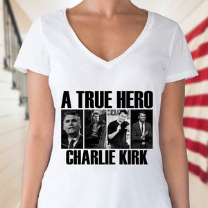 A True Hero Charlie Kirk Rest In Peace Bright Shirt HO82 65766
