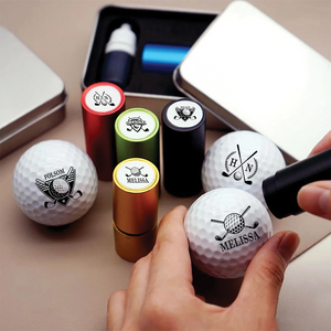 Personalized Golf Ball Stamp with Gift Box – Personalized Golf Ball Markers Gift for Dad, Golf Lover Gifts, Golf Accessories for Men, Father HO82 900604