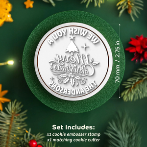 Personalized Christmas Cookie Stamp With Name - Custom Gift For Family CH07 896846