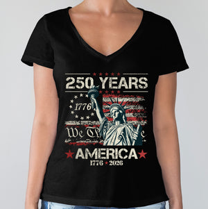 Celebrate Our America 250th Anniversary We The People Dark Shirt CH07 896688