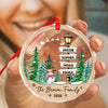 Personalized Custom Family Member Name Glass Ornament For Christmas TH10 170709