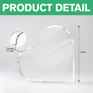 Custom Photo Nana's Peeps Heart Tree Heart Acrylic Plaque HO82 893532