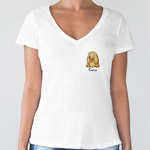 Custom Dog Name Personalized Shirt Gift for Dog Dad Dog Mom CH07 895628