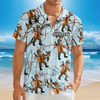 Custom Funny Photo Hunting Dad Hawaiian Shirt For Hunting Season CH07 895770