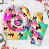 Custom Photo Tie Dye Background Dog Pajamas N304 888808