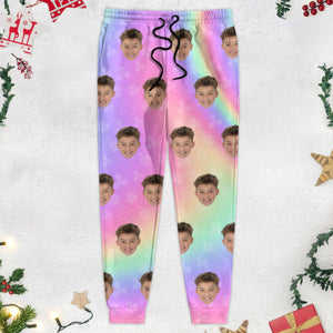 Custom Photo Human Face Irish Sweatpants K228 888865